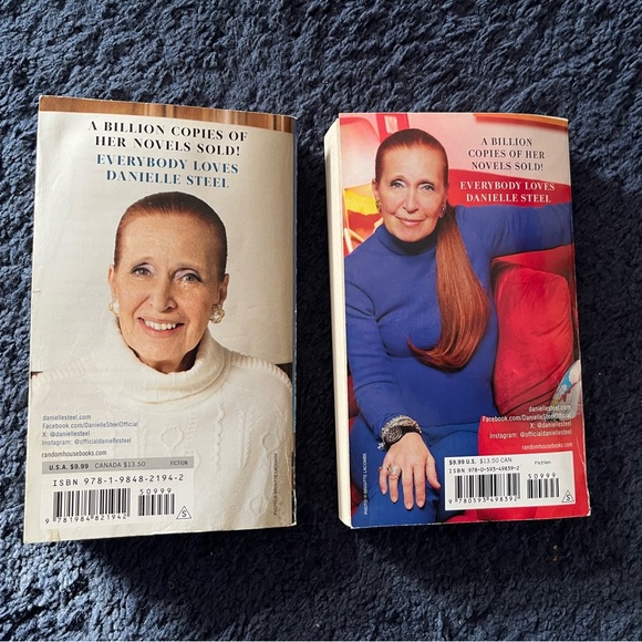 Danielle Steel Novel Set - Happiness and Upside Down - Picture 2 of 4